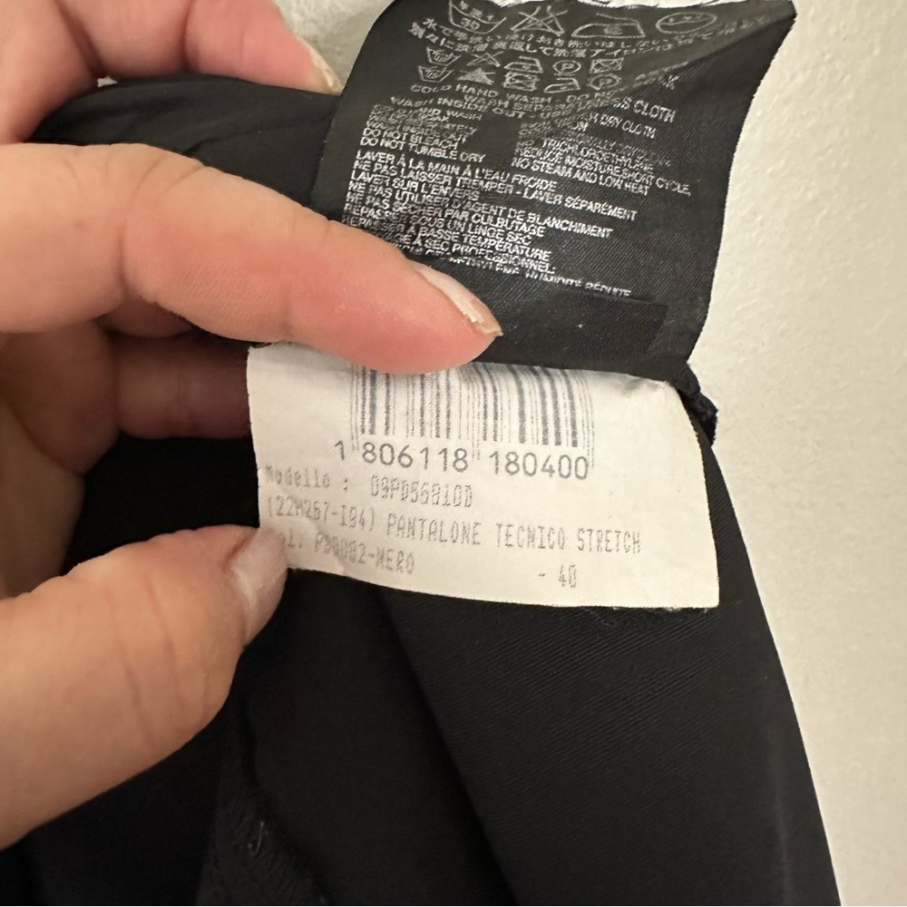 Prada black Pants size 40 - Picture 12 of 13